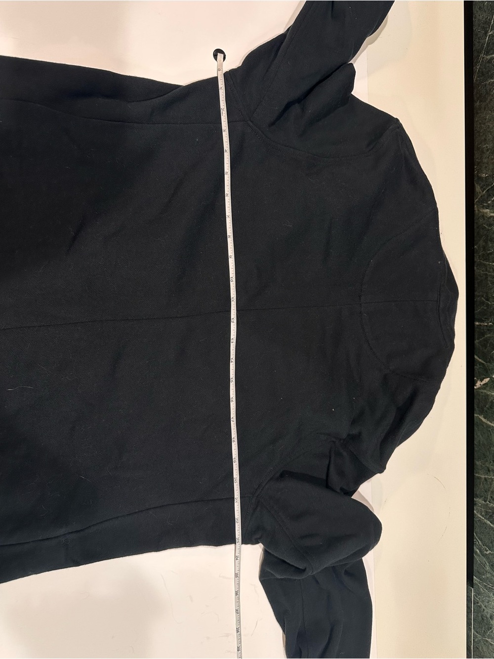 Aerie Fleece Blazer Black Oversized Jacket Women’s Large - Picture 9 of 9